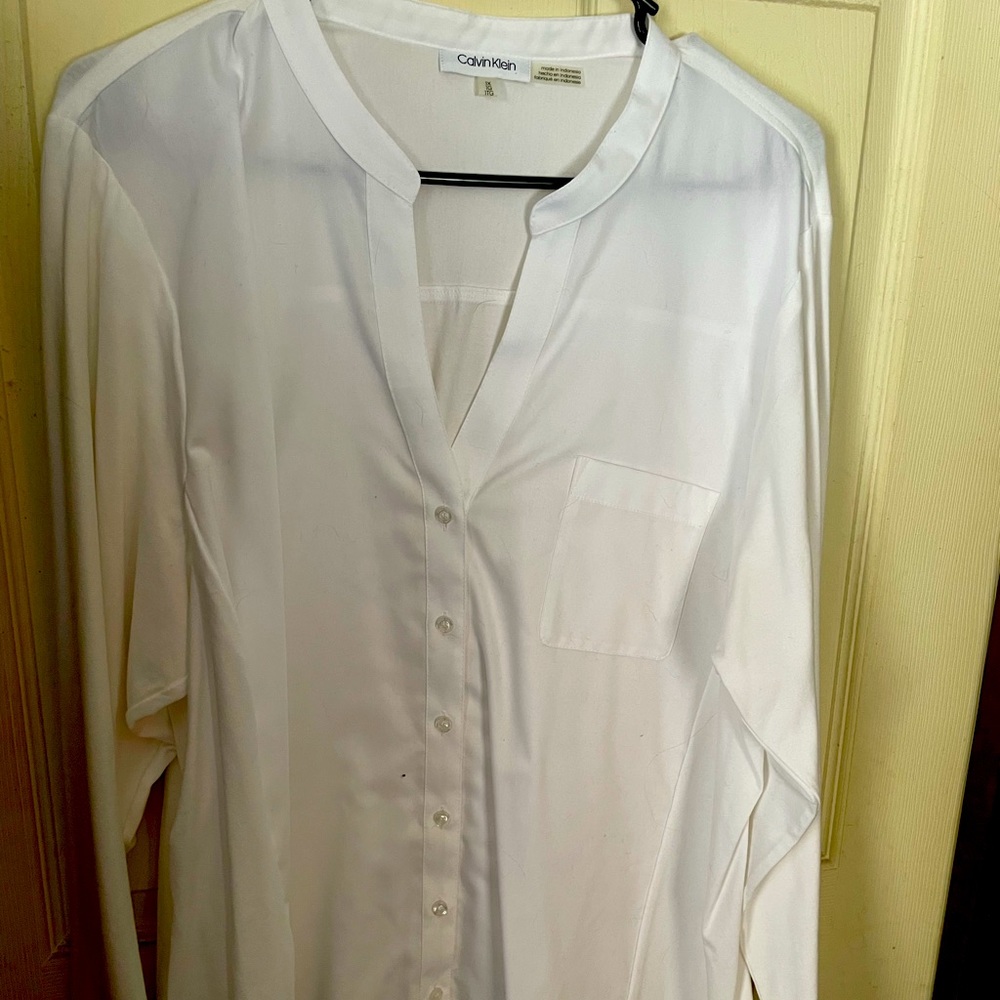 NWOT Calvin Klein Dress Shirt - 1X